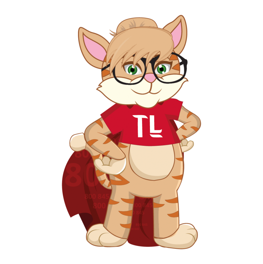 Transguard Living mascot Nour Transguard Living mascot Nour